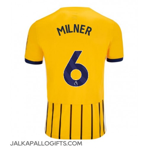 Brighton James Milner #6 Vieraspaita 2024-25 Lyhythihainen